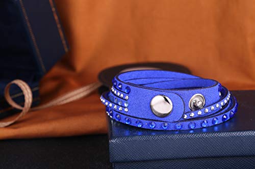 50% Off Barzel Leather Crystal Wrap Bracelets - $4.87 - Image 4