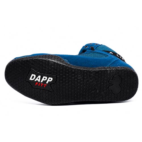 Image of Dapp X-Series Weightlifting Gym Shoes for Men and Women | Leather Suede Exterior | Signature Flat Sole | Padded Interiors for Stability | Smart Cushioning | Wide Toe Box