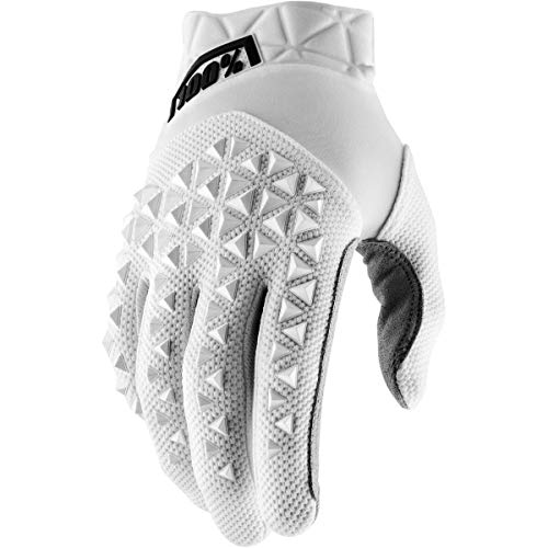 100% Uni Handschuhe Airmatic, Weiß, L, HU-GLO-0033