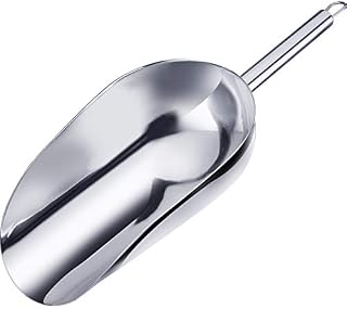 Westmark Szufelka do pieczenia/ważenia/napełniania, Pojemność: 50 ml (ok. 75 g mąki), Stal nierdzewna, Halia, Srebrna, 91022270