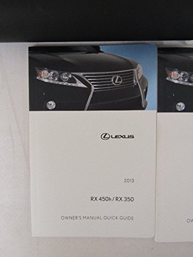 Lexus RX450h RX350 Owner's Manual Quick Guide