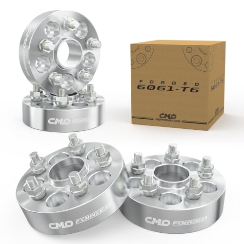 Image of CMO 38mm (1.5 inch) 5x105 Wheel Spacers 56.5mm M12x1.5 Studs 4PCS Hubcentric
