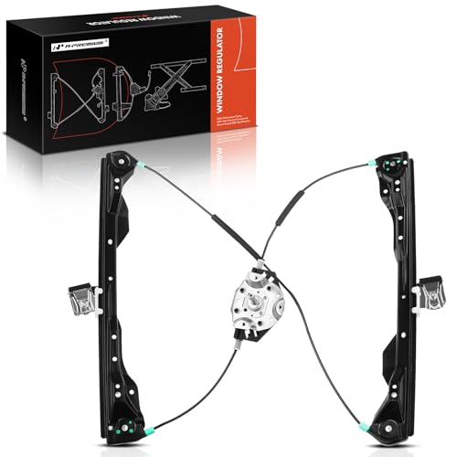 A-Premium Manual Window Regulator Compatible with Ford Focus 2001-2007 Front Right Passenger Side