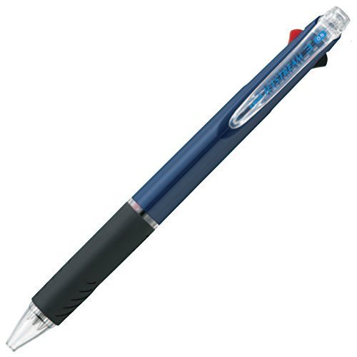 Uni Ballpoint Pen Jetstream 3 Color Black, Red, Blue Ink 0.5mm, Navy (SXE340005.9) by Uni