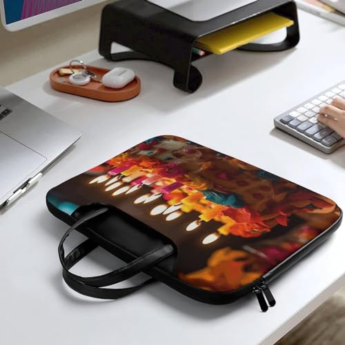 Bolso portátil colorido para laptop 17 pulgadas impermeable miniatura 7