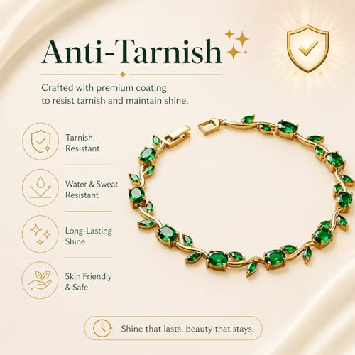 Image of Aurie Tulip Bracelet for Women & Girls | Anti Tarnish Stainless Steel Floral Bracelet |Party and Daily Wear Jewellery