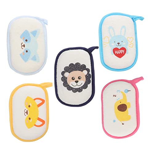 Éponge de bain design cartoon pour transformer la douche des enfants en jeu