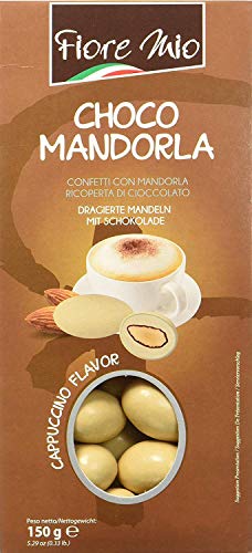 Fiore Mio schokolierte Mandeldragees Cappuccino Geschmack 150g Cover