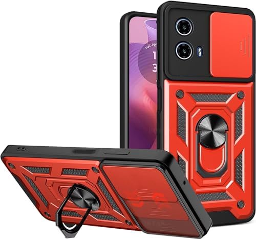 Topme Étui En Cuir Pour Motorola Moto E14 / G04S / G04 / G24 / G24 Power (6.5" Inches), [ Coque Housse De Téléphone Style Motif Chat Et Arbre] - Noir