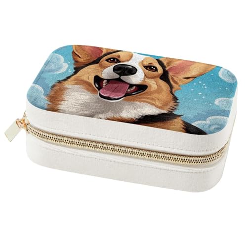Boîte à bijoux Corgi compacte pour ranger vos boucles d'oreilles au quotidien - 2