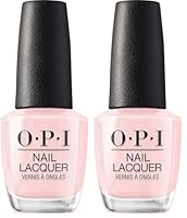 OPI Nail Lacquer, Up to 7 Days of Wear, Chip Resistant and Fast Drying Nail Polish, 15ml (Pack of 2)