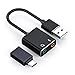Produktbild USB-Audioadapter Externe Stereo-Soundkarte mit 3,5-mm-Kopfhörer und Mikrofonbuchse, geeignet für Windows, Mac, Linux, PC, Mobiltelefon, Laptop, Desktop (mit Typ-C-Adapter)