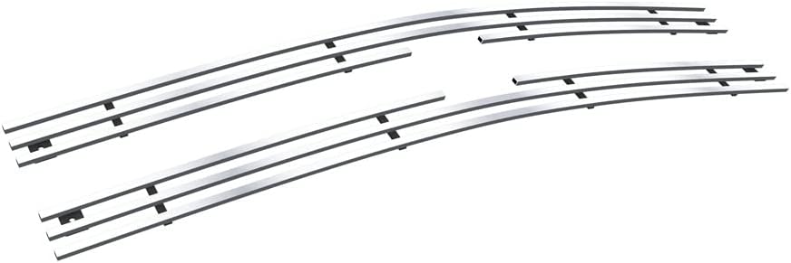APS Compatible with Chevy S-10 1994-1997 & Chevy S-10 Blazer 94-97 Fit 2 Door Only Main Upper Stainless Steel SS Chrome Billet Front Grill Grille Insert C65716A