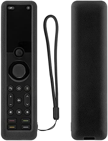 1PCS Protective Silicone Remote Case for SofaBaton X1 Universal Remote, for SofaBaton X1 All in One Smart Universal Remote Shockproof Anti-Lost Remote Cover with Loop (Black)