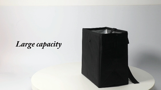 Image of Homelove Hanging Car Trash Can with 4 Storage Pockets, Waterproof Leakproof Oxford Auto Garbage Bag, Adjustable Garbage Bag, Foldable Car Trash Bin Fit for Truck, SUV, Home, Office