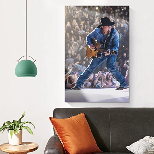 Garth Brooks American Rock Singer Concert Foto Star Poster Decoratief Schilderij Canvas Muur Kunst Woonkamer Posters… - Image 5