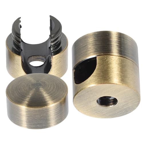 SHINEOFI 2 pièces Crochets de Fixation de Câble Électrique Aluminium pour Suspension Au Plafond Support Robuste pour Fil Souple et Câbles Alimentation Élégants et Durables pour Luminaires