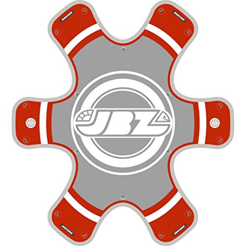 JBAY.ZONE Plataforma Hinchable JFLOW 7'8'' Paddle Island Cm 250x200x20 Isla para Stand up Paddle