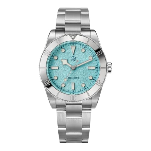 watchdives Quarzuhren WD7922 BB54, Herrenuhr 37 mm Saphirglas Luxus Armbanduhr 20 Bar Taucheruhren für Männer