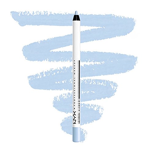 NYX PROFESSIONAL MAKEUP Faux Whites Eye Brightener, Eyeliner Pencil - Baby Powder, Pale Blue