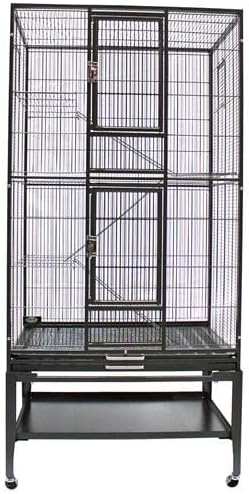 Congo Cage - Durable 68" Tall Cage - for Sugar Gliders, Squirrels, Marmosets & Other Small Pets