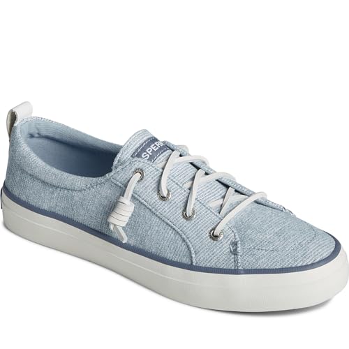 Image of Sperry Women's Crest Boat Smocked Hemp Sneaker