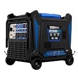DuroMax XP28000iHT 28,000-Watt Tri Fuel Portable Digital Inverter Generator - Gas, Propane & Natural Gas, Remote Electric Start, Whole Home Power Backup, Transfer Switch Ready, RV & Emergency Ready