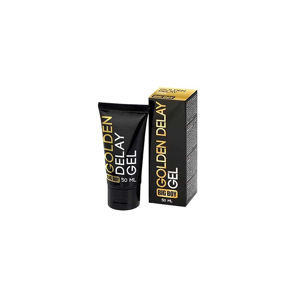 Gel retardant Big Boy Golden éjaculation pour des nuits de plaisir prolongé