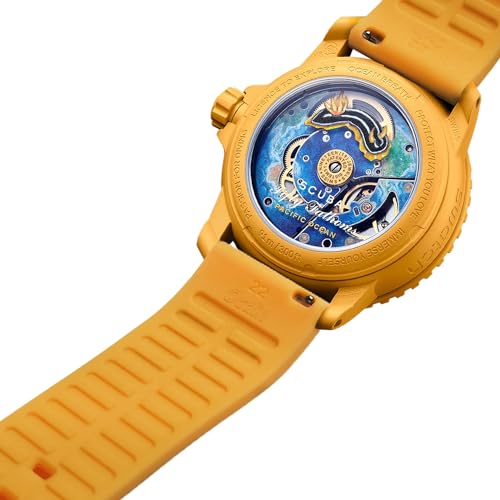 Image of 22 MM Watch Strap Replacement for Blancpain X Swatch with Hex Spanner Quick Release Silicone Watch Band Compatible with Bioceramic SCUBA Fifty Fathoms