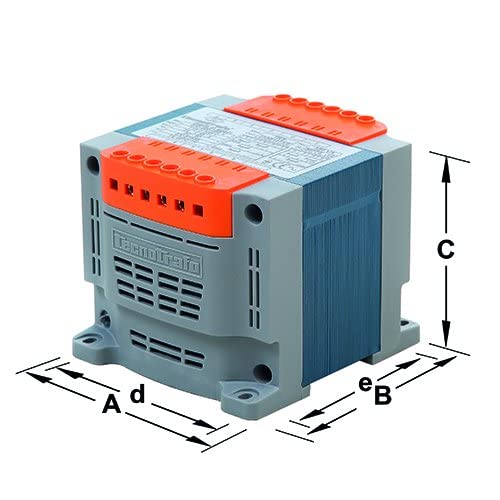 tks - Transformador bipolar 100va ip20 230-400/115-230v