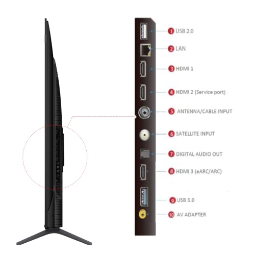Image of TCL 164 cm (65 Inches) 4K UHD Smart Mini LED Google TV | QD-Mini LED Technology | 120Hz DLG | 35W Onkyo 2.1ch | 65T8DS