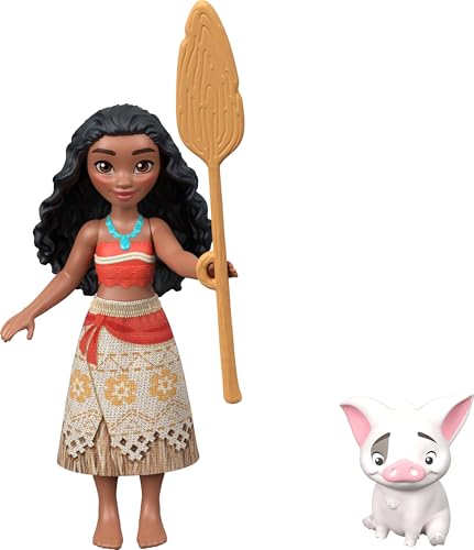 Mattel Disney Moana Set of 3 Small Dolls & Accessories - image 2