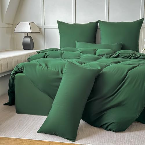 Parure de lit d'hiver en microfibre brossée pour des nuits chaudes et cocooning - 6
