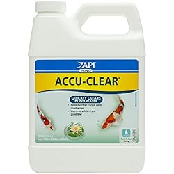 API POND ACCU-CLEAR Pond Water Clarifier 32-Ounce Bottle