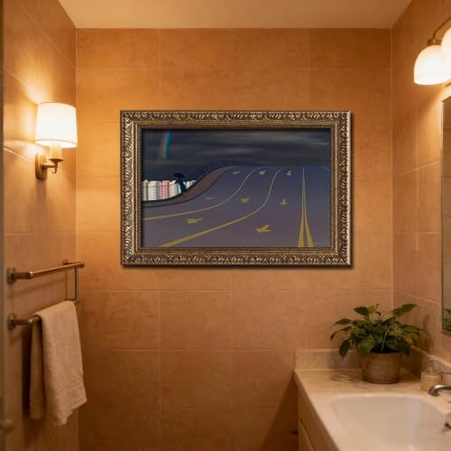 Impression sur toile This Way by Jeffrey cadre suspendu salon bureau 50,8x76,2 cm - 6