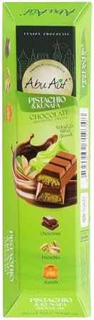 Abu Auf Pistachio & Kunafa Premium Dubai viral Chocolate Bar 45g