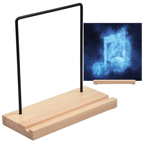 Record Storage Rack - Vinyl Album Display Stand, LP Collection Organizer | Musikrekordhållare, Record Organizer Display Album Storage, Vintage Record Showcase for Home Media Room Studio