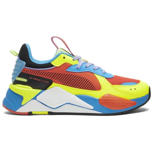 PUMA Kids Boys Rs-X Water Fight Lace Up Sneakers Shoes Casual - Blue, Red, Yellow - Size 4.5 M