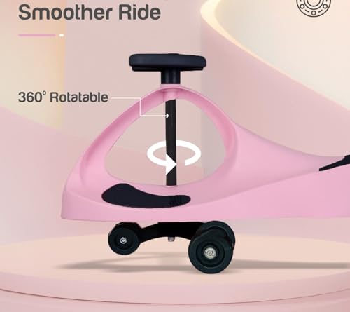 Image of Wishmaster Sunshine Swing Car for Kids, Comfortable Seats & Durable, Smooth Wheels, Baby Car, Magic Toy, Push Ride On, 3+ Years, Birthday Gift for Baby Boys & Girls
