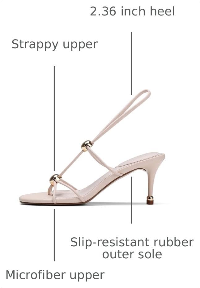 SaraIris Womens Black Kitten Heels Flip Flops - image 3