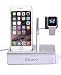 Apple Watch Stand, Apple Watch Charger iPhone Docking Station, i-DRAWL Charging Stand Portable 3 in 1 Multifunctional Charger Dock Cradle for iWatch and all Smart Phone