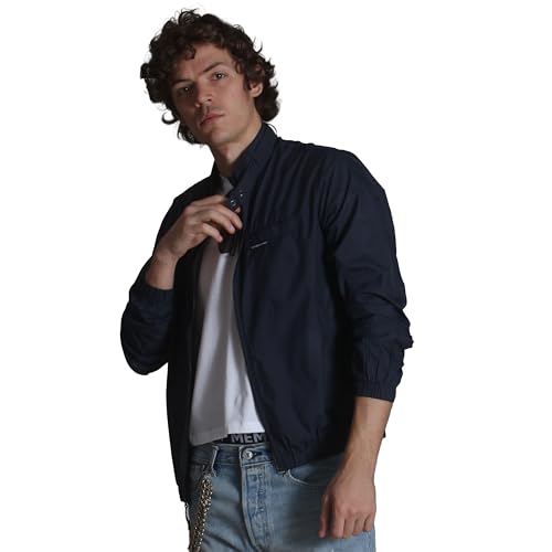 Image of Members Only Men's Windbreaker Packable Jacket, Waterproof Rain Jacket Men Lightweight for Golf Cycling Fishing Hiking Gear