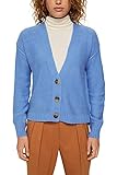 esprit strickjacke damen grün Hochwertiger edc Artikel edc by ESPRIT Damen 091CC1I314 Strickjacke, 410/BRIGHT Blue, S