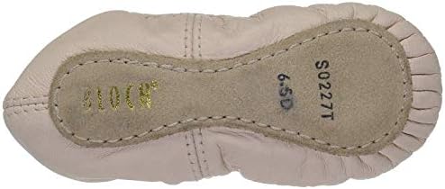 Bloch Girls Dance Toddler's Belle Leather Ballet Shoe/Slipper, Theatrical Pink, 5.5 Narrow | Image 3