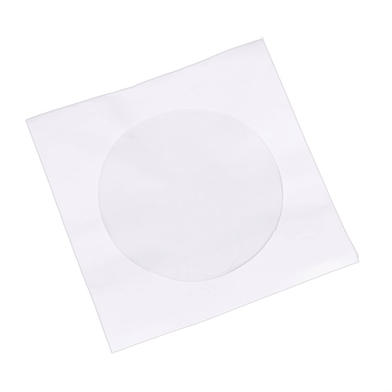 ZURBAA Cd Cases Mini 95Pcs Protective White Paper CD DVD Disc Storage Bag Case Envelopes Flap-image-7