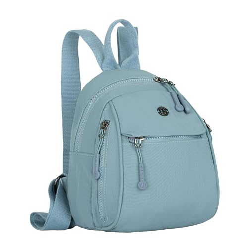 Image of TS WITH TECHSUN Women's Small Mini Backpack Purse | Water-Resistant Compact Bag for Travel, Casual Outings | Fits Only Essentials (L) 20 X (W) 14 X (H) 24 CM