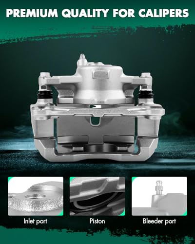 Image of SCITOO Front Left & Right Disc Brake Calipers With Bracket 19B7502 19B7503