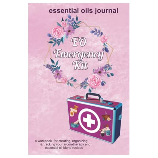 EO Emergency Kit: Essential Oils Journal: A Workbook for Creating, Organizing & Tracking Your Aromatherapy and Essential Oil Blend Recipes
