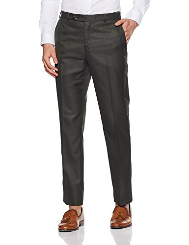 Pleat-Front Formal Trousers 