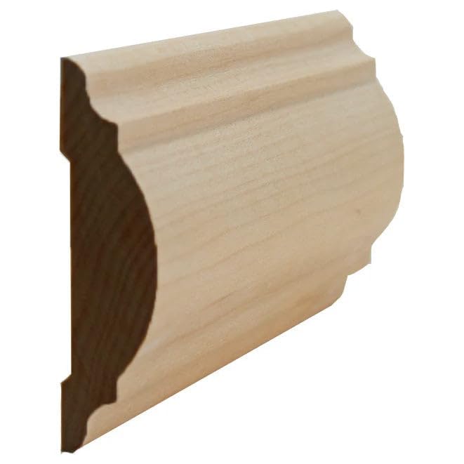 EWCH20 Chair Rail Trim Moulding, 11/16 x 2-3/4, Maple, 94